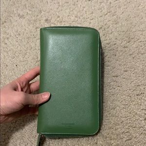Giorgio Armani clutch wallet card holder authentic